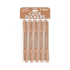 Skins Pecker Straws Caramel Lovers (10-Pack) - Fantasies Boutique