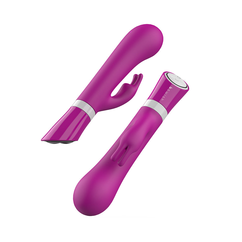 B Swish Bwild Deluxe Bunny Vibrator Raspberry - Fantasies Boutique