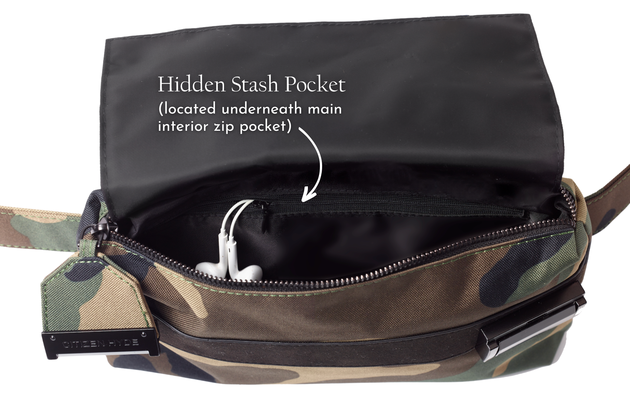 Citizen Hyde Lockable, Odor Resistant Belt Bag, The Marley - Fantasies Boutique