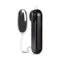 B Yours Silver Power Bullet Remote-Controlled Egg Vibrator Black - Fantasies Boutique