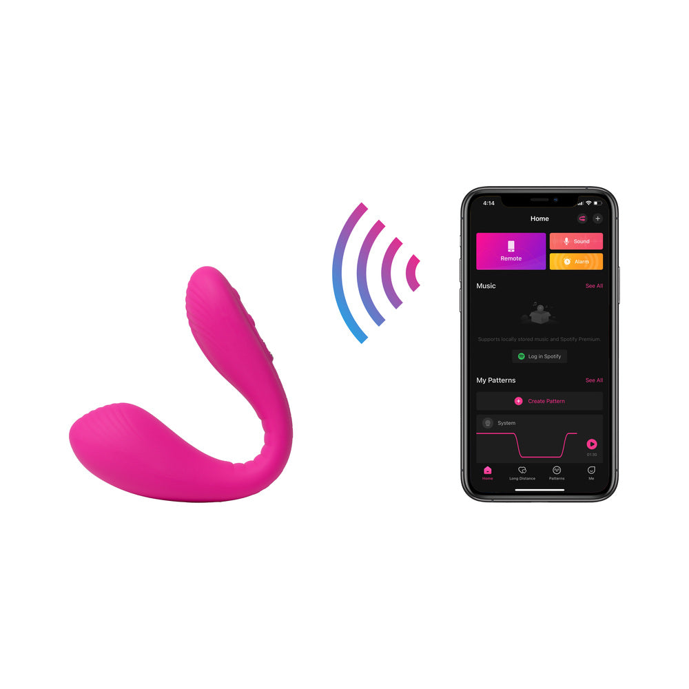 Lovense Dolce Bluetooth Adjustable Dual Vibrator - Fantasies Boutique