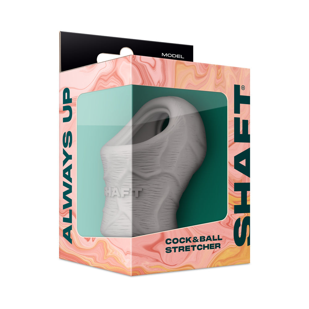 Shaft Model P: Cock & Ball Stretcher Grey