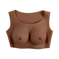 Gender X Undergarments Plate C-Cup Silicone Dark