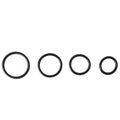 Sportsheets Rubber O-Ring 4-Pack Black - Fantasies Boutique