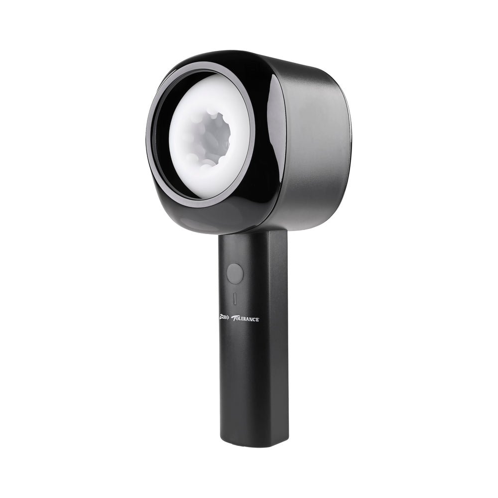 Zero Tolerance Let It Slide Rechargeable Stroker Black - Fantasies Boutique