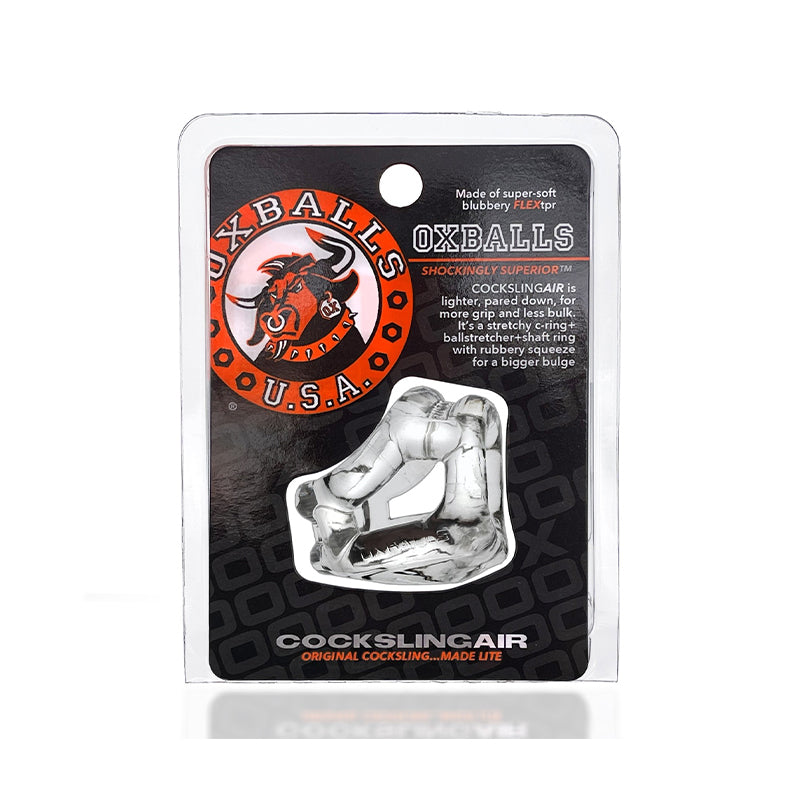 OxBalls Cocksling Air FLEXtpr Clear - Fantasies Boutique
