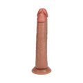 RealRock Two in One 7 in. / 8 in. Dildo Tan - Fantasies Boutique