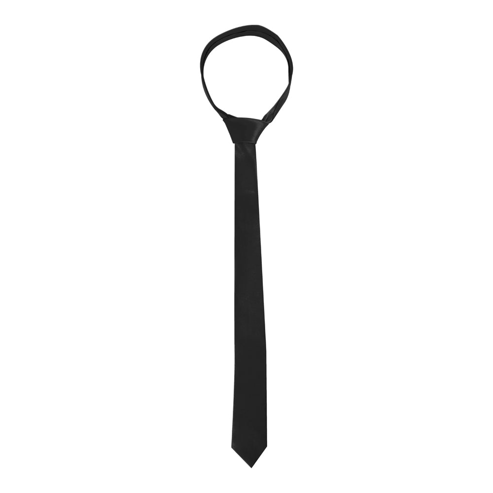 Ouch! Black & White Satin Bondage Tie Black - Fantasies Boutique
