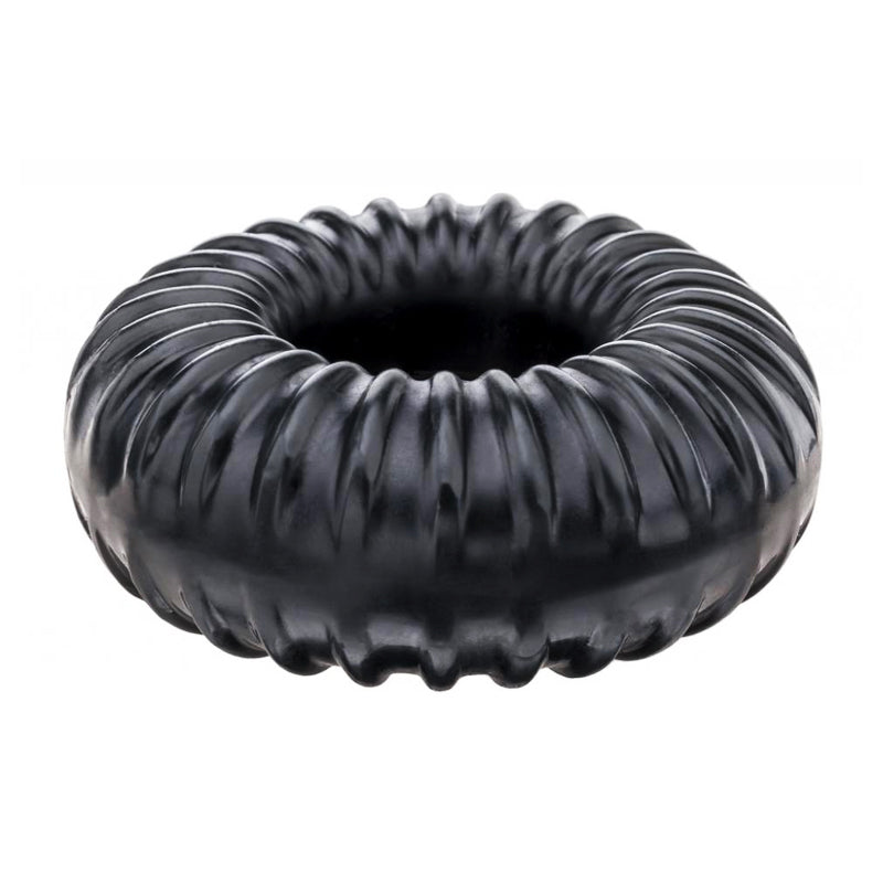 Ribbed Ring - Black - Fantasies Boutique
