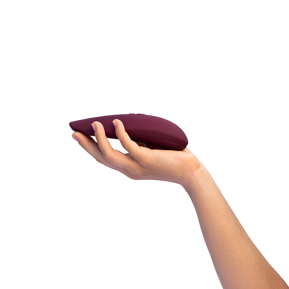 Womanizer Classic 2 Rechargeable Silicone Pleasure Air Clitoral Stimulator Bordeaux - Fantasies Boutique