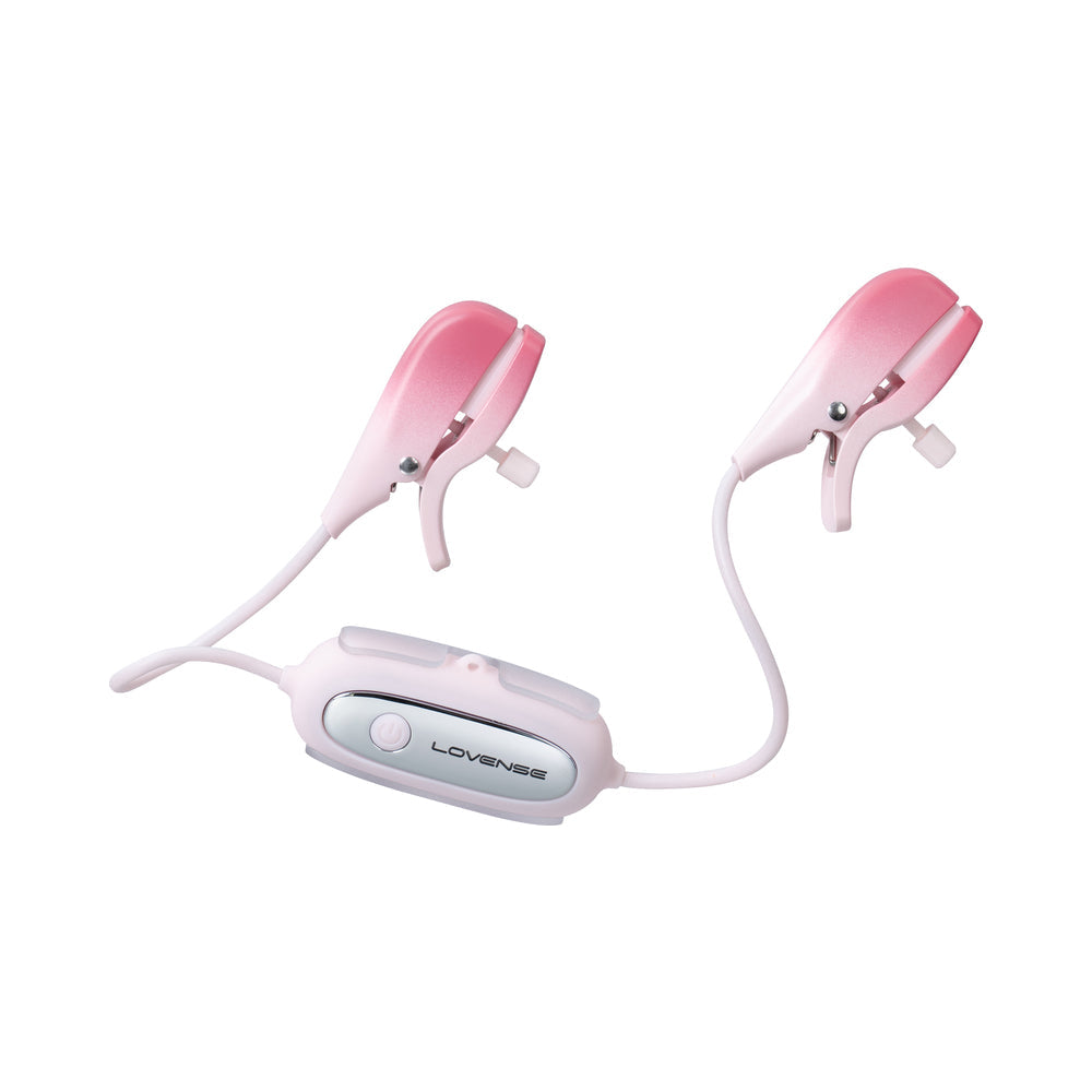 Lovense Gemini Bluetooth Rechargeable Vibrating Nipple Clamps - Fantasies Boutique