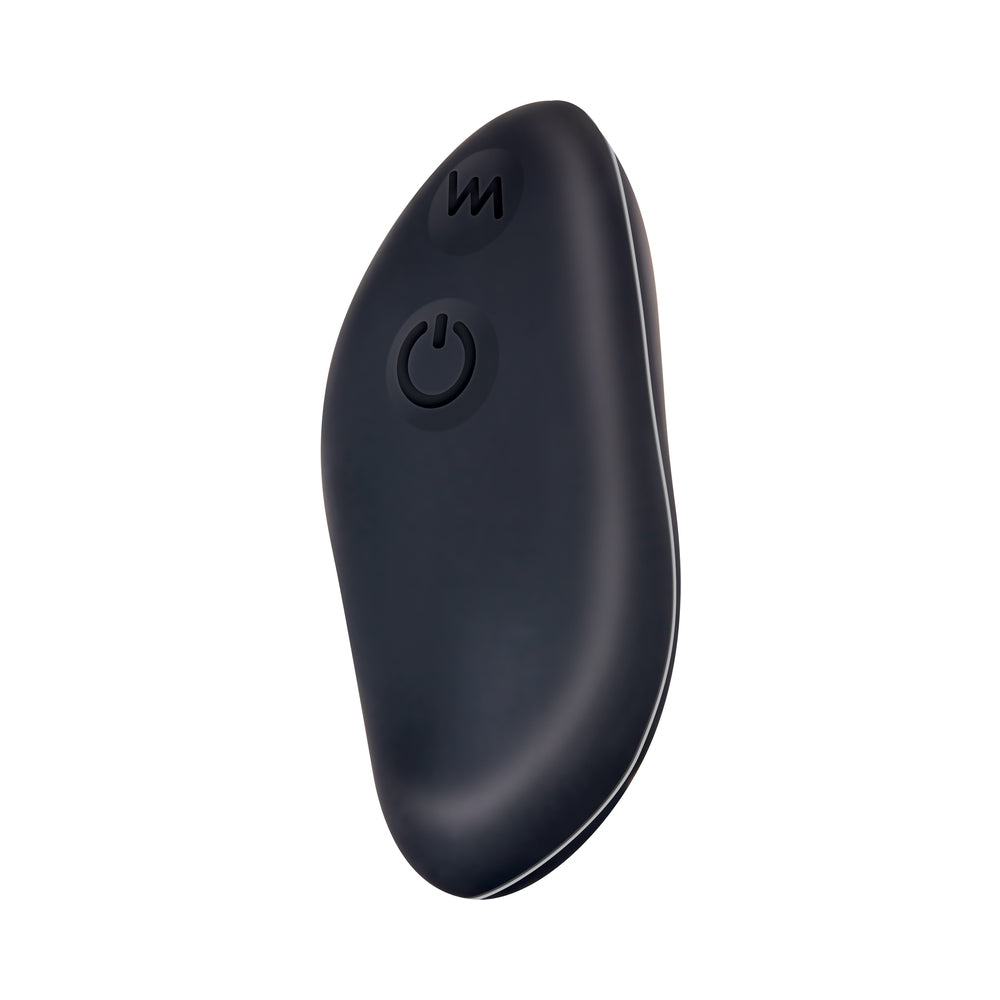 Evolved Hidden Pleasure Rechargeable Remote-Controlled Silicone Panty Vibrator Set Black - Fantasies Boutique