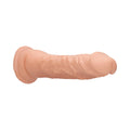 RealRock Realistic 9 in. Dildo With Suction Cup Beige - Fantasies Boutique