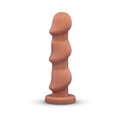 b-Vibe Headz 10.5 in. Multi-Bulb Dildo with Flared Base