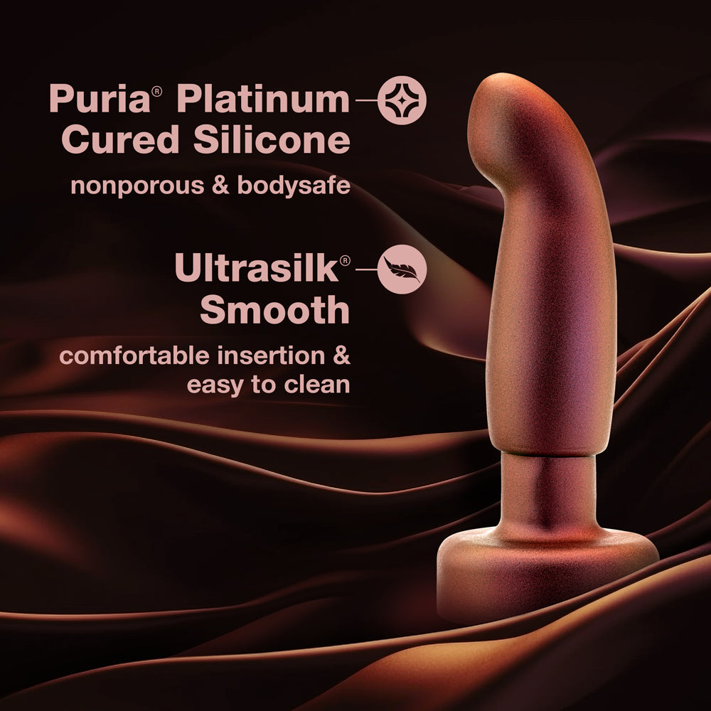 Anal Adventures Matrix Bionic Plug with Remote Cosmic Copper - Fantasies Boutique