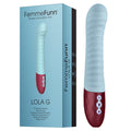 FemmeFunn Lola G Rechargeable Silicone G-Spot Vibrator Light Blue - Fantasies Boutique