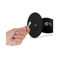 Impressions Amsterdam Rechargeable Silicone 6.5 in. Vibrating Dildo Black