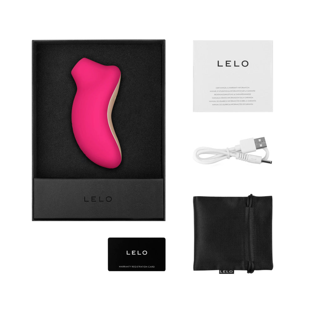 LELO SONA CRUISE Rechargeable Clitoral Stimulator Cerise - Fantasies Boutique