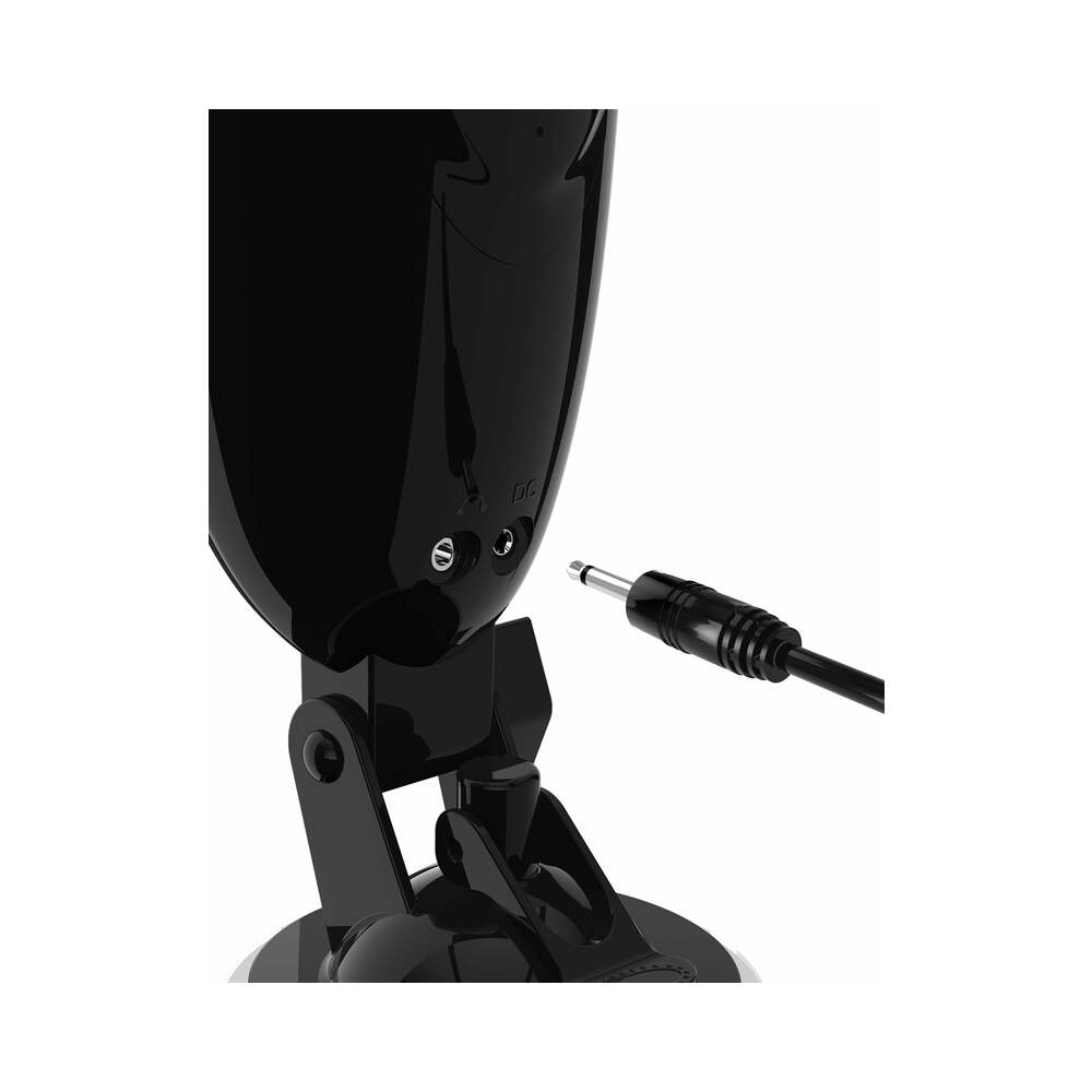 PDX Elite Dirty Talk Rechargeable Vibrating Starter Stroker With Hands-Free Suction Cup Beige/Black - Fantasies Boutique