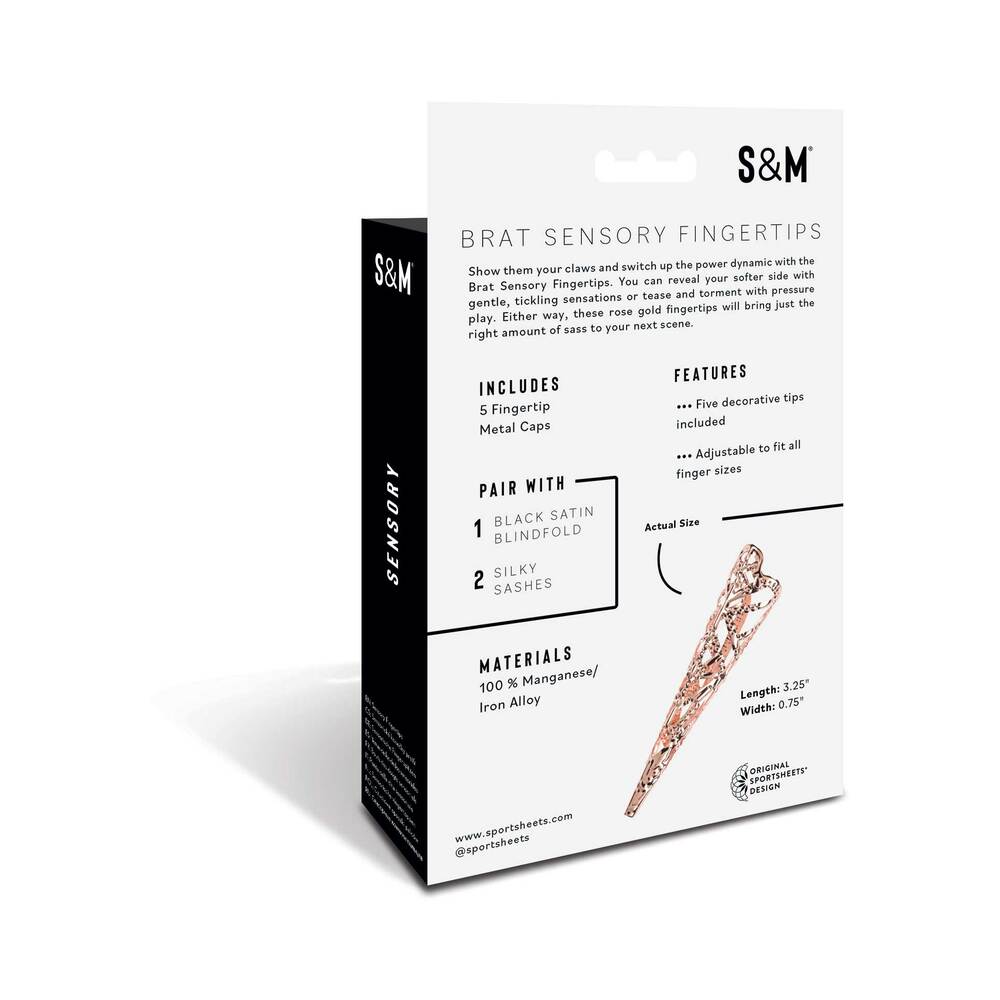 Sportsheets Sex & Mischief Brat Sensory Fingertips - Fantasies Boutique