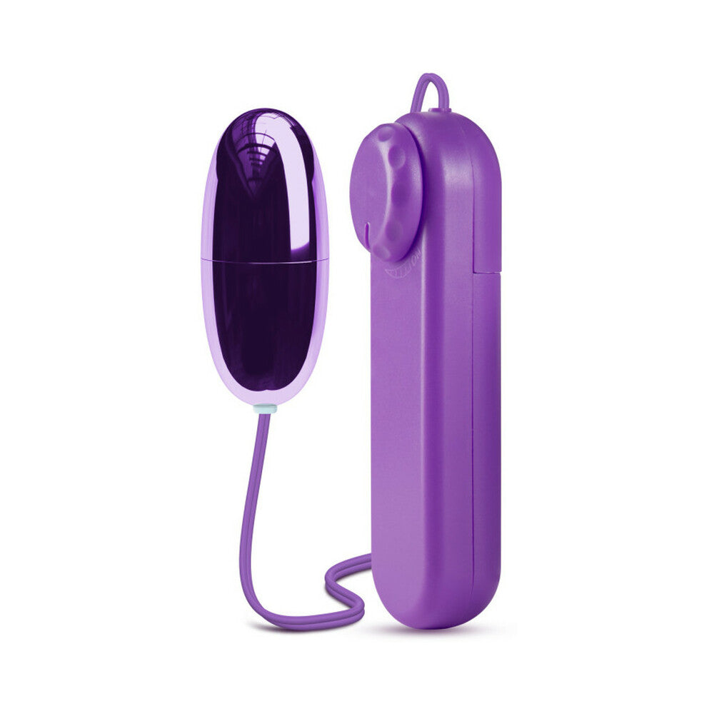 B Yours Power Bullet Remote-Controlled Egg Vibrator Purple - Fantasies Boutique