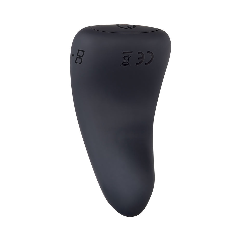 Evolved Hidden Pleasure Rechargeable Remote-Controlled Silicone Panty Vibrator Set Black - Fantasies Boutique