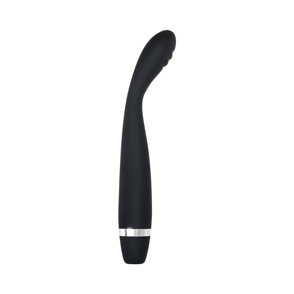 Evolved Skinny G Rechargeable Silicone Sli mline G-Spot Vibrator Black - Fantasies Boutique