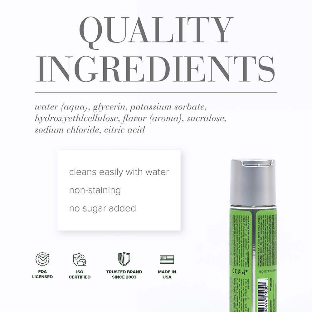 JO Cocktails Mojito Flavored Water-Based Lubricant 2 oz. - Fantasies Boutique