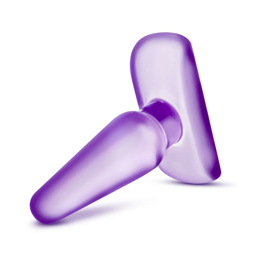 Blush B Yours Eclipse Pleaser Anal Plug Small Purple - Fantasies Boutique