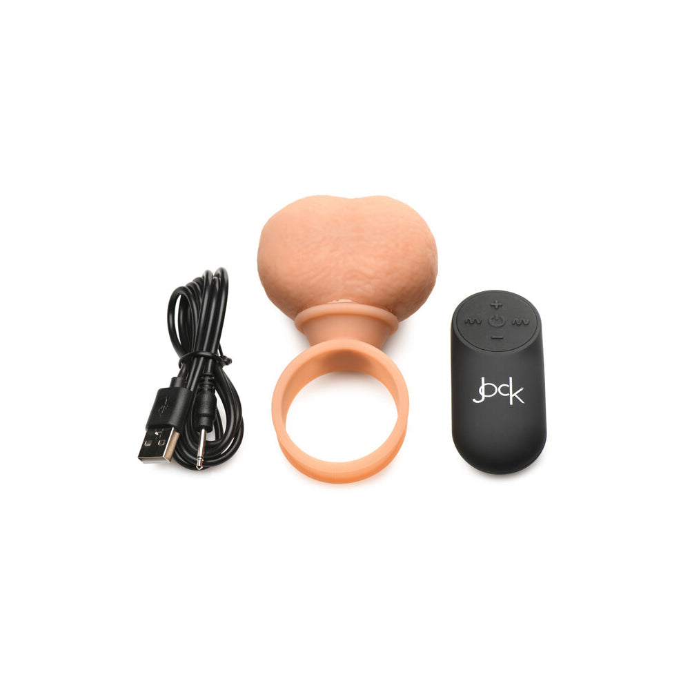 Jock 28x Vibrating Silicone Balls X-Large - Fantasies Boutique