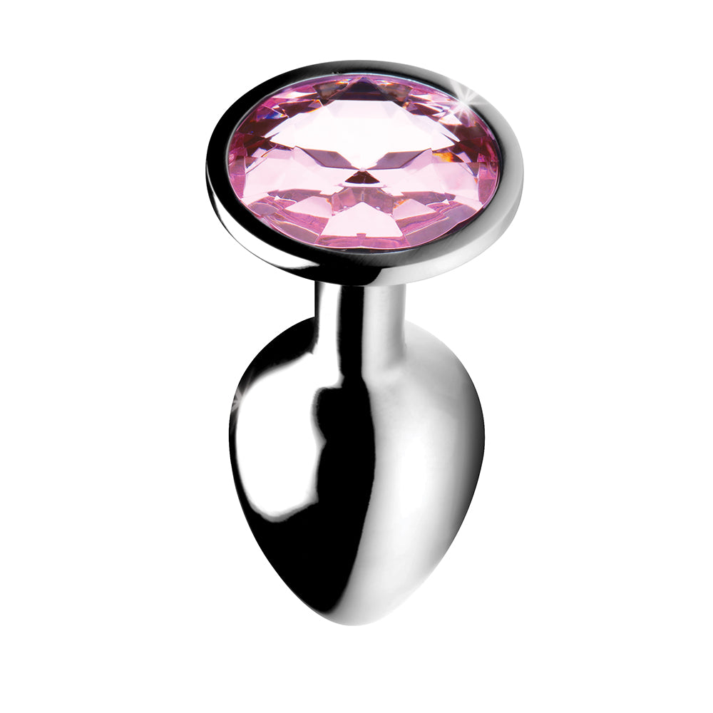 Booty Sparks Pink Gem Anal Plug Small - Fantasies Boutique