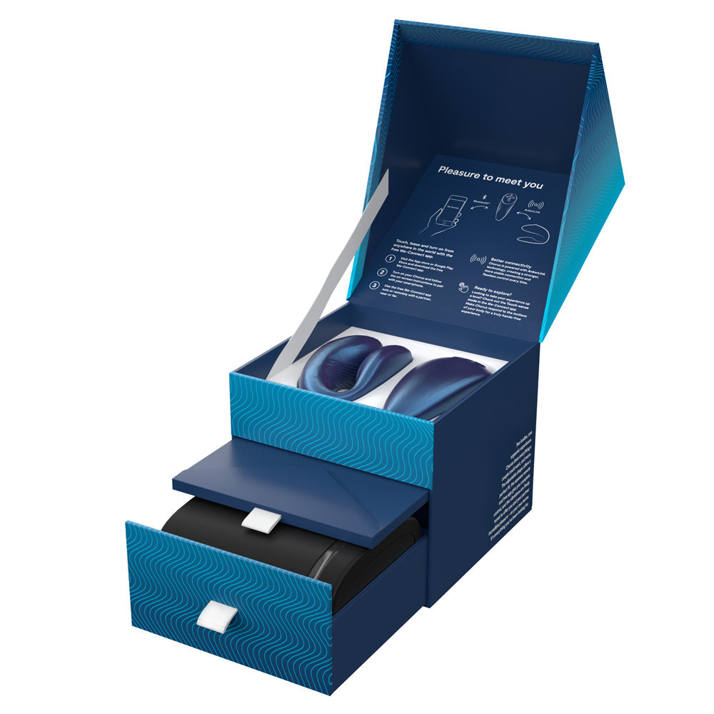 We-Vibe Chorus Rechargeable Remote-Controlled Silicone Couples Vibrator Cosmic Blue - Fantasies Boutique