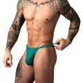 Male Power Ripple Micro V String Teal S/M