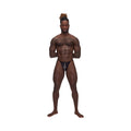 Male Power Landing Strip Micro Thong Black L/XL