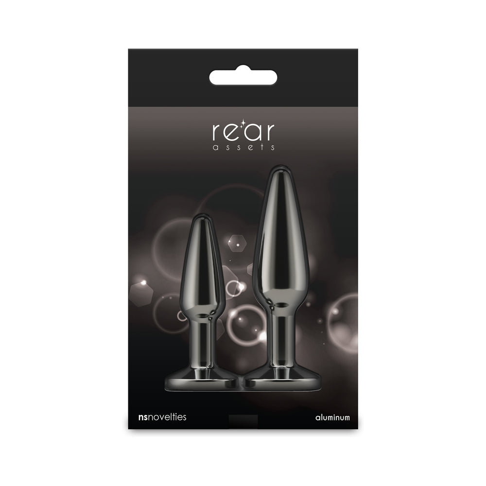 Rear Assets Tapered Trainer Plug Kit Gunmetal/Black