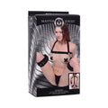 Masters Acquire Easy Access Thigh Harness with Wrist Cuffs - Fantasies Boutique