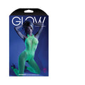 Fantasy Lingerie Glow Moonbeam Crotchless Bodystocking Green O/S - Fantasies Boutique
