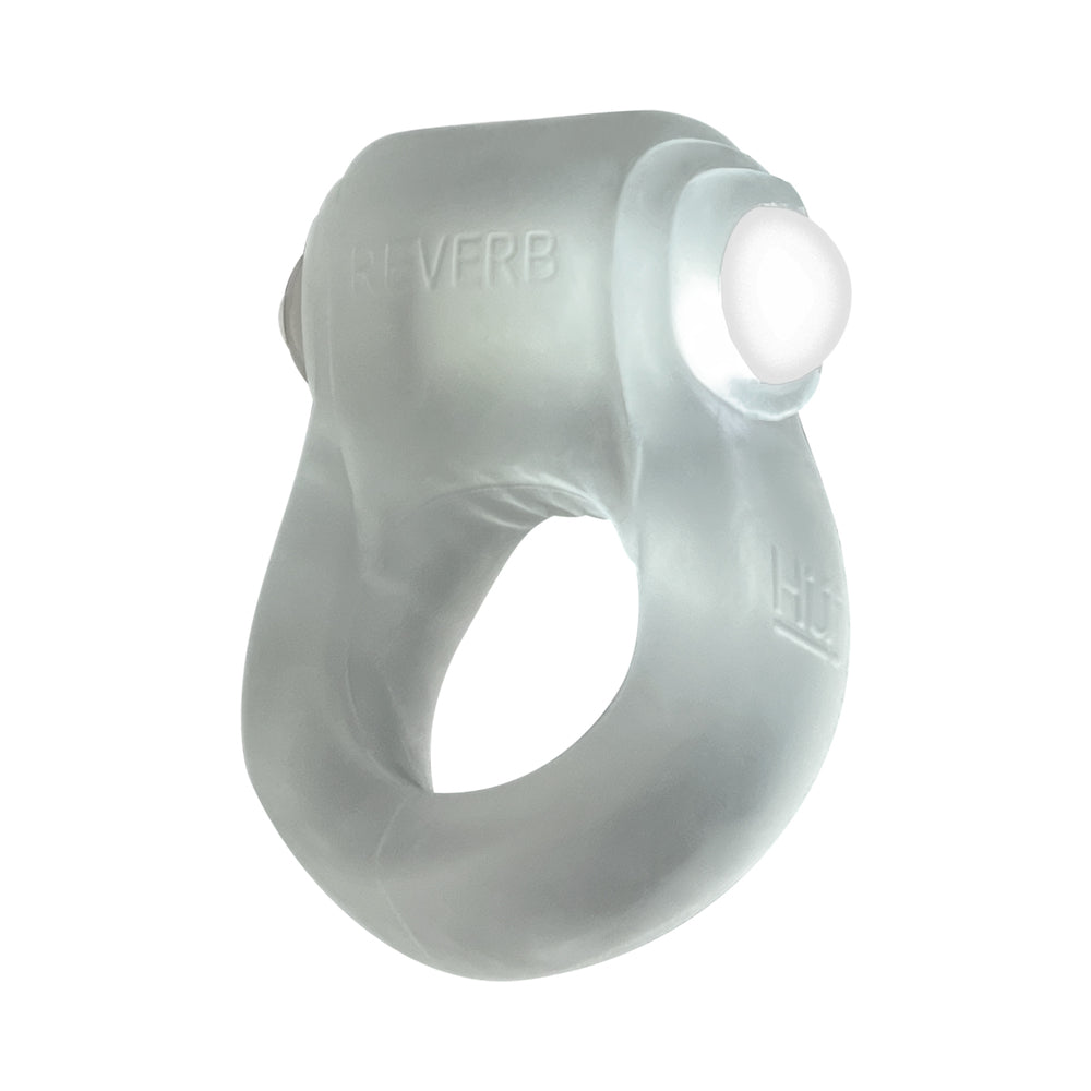 OxBalls Glowdick Cockring With Led Clear Ice - Fantasies Boutique