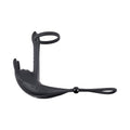 Zero Tolerance Saddle Up Rechargeable Vibrating C-Ring & Girth Enhancer Silicone Black - Fantasies Boutique
