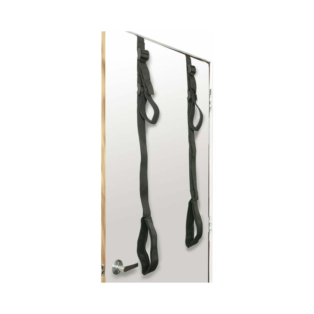 Fetish Fantasy Series Adjustable Fantasy Door Swing Black - Fantasies Boutique