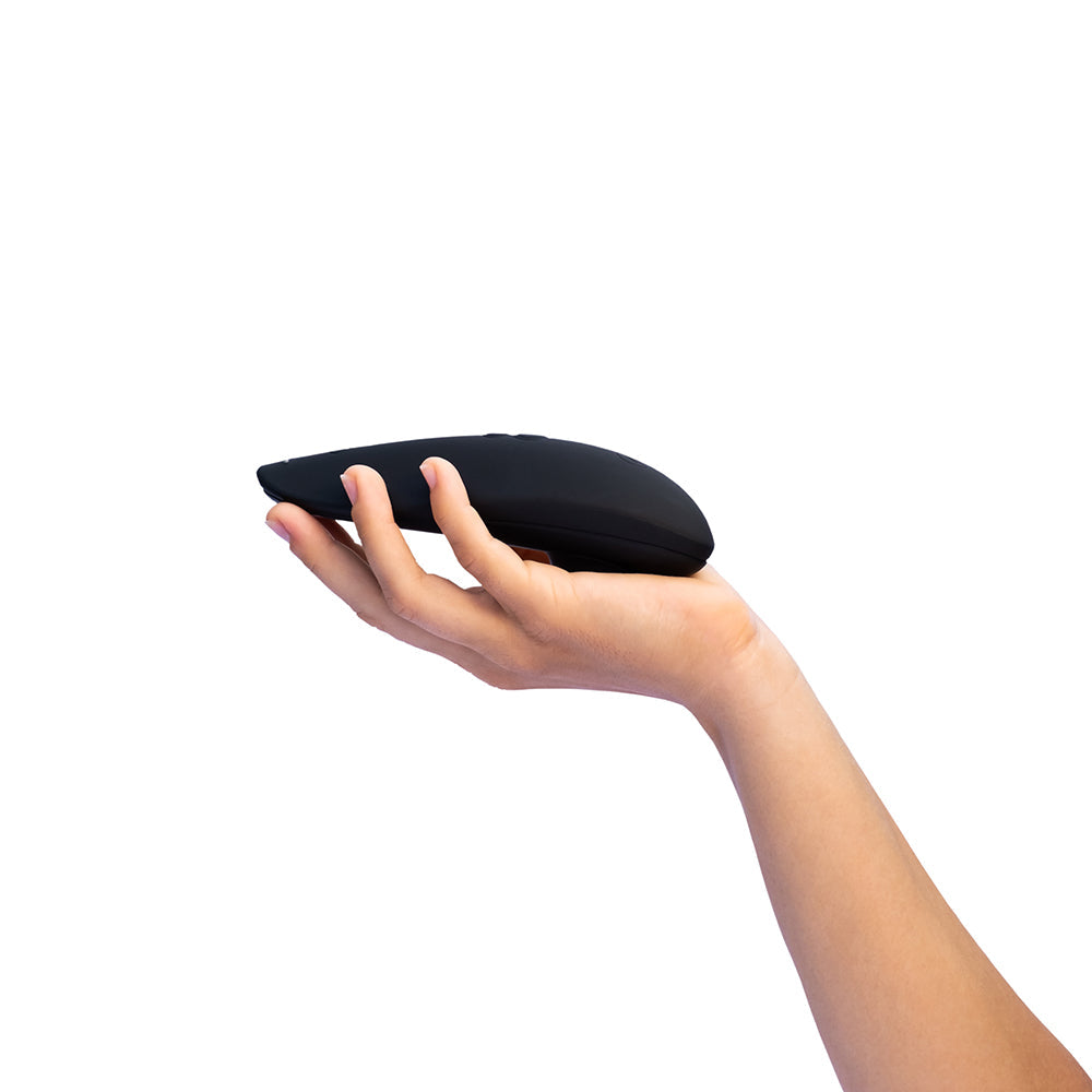 Womanizer Classic 2 Rechargeable Silicone Pleasure Air Clitoral Stimulator Black - Fantasies Boutique