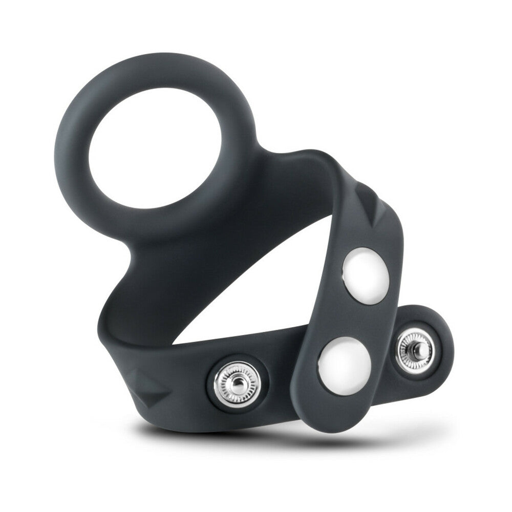 Performance VS6 Silicone Cock & Ball Strap Black - Fantasies Boutique