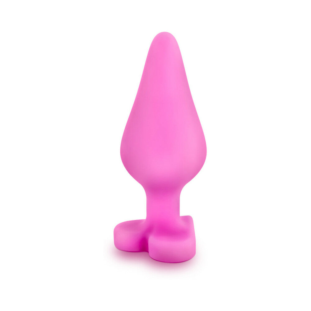 Blush Play with Me Naughty Candy Hearts 'Be Mine' Anal Plug Pink - Fantasies Boutique