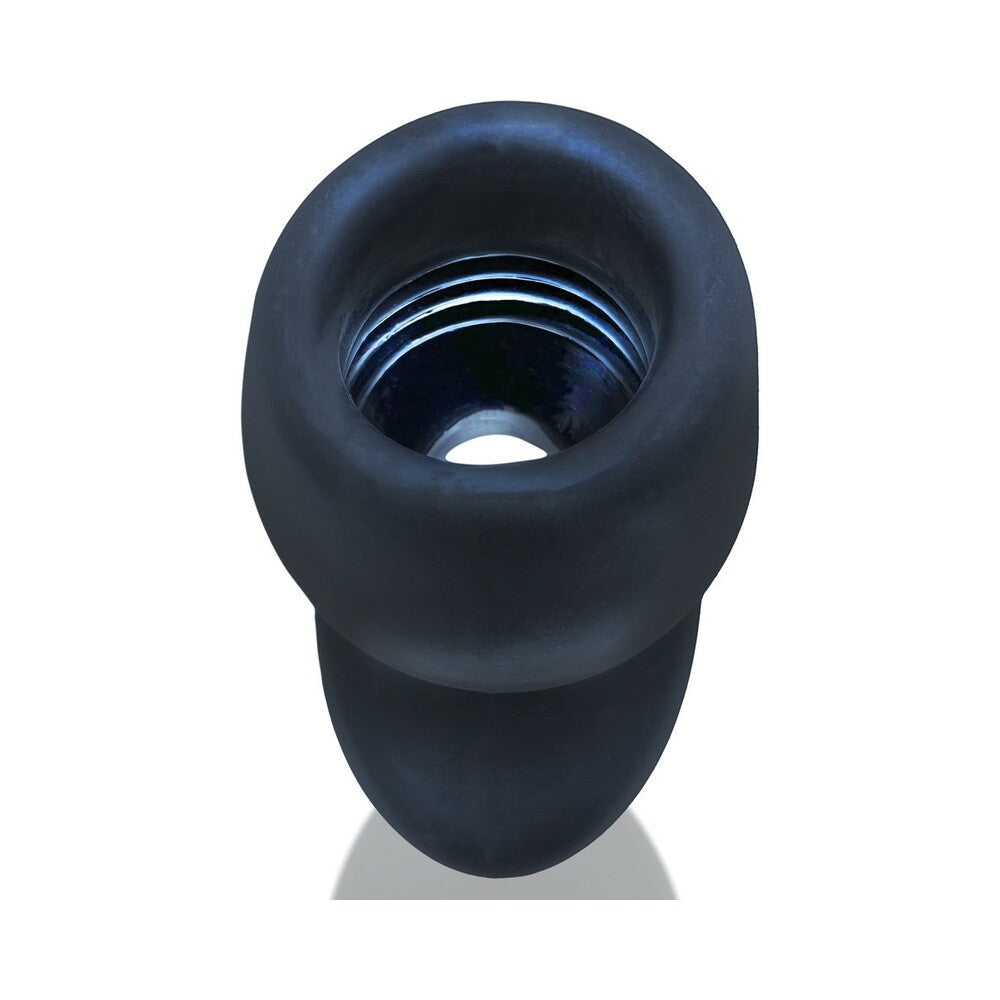 Oxballs Morphhole-2 Gaper Plug Large Black Ice - Fantasies Boutique