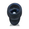 Oxballs Morphhole-2 Gaper Plug Large Black Ice - Fantasies Boutique