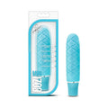 Blush Luxe Cozi Mini Silicone Slimline Vibrator Aqua - Fantasies Boutique