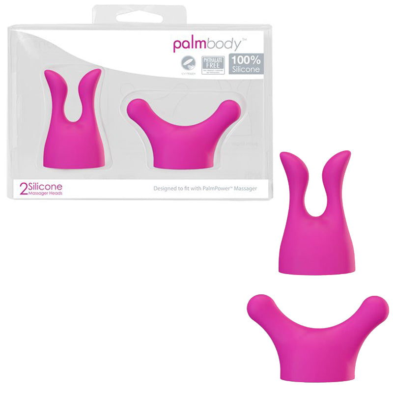 Palm Power Massager Heads Body (Set of 2) - Fantasies Boutique