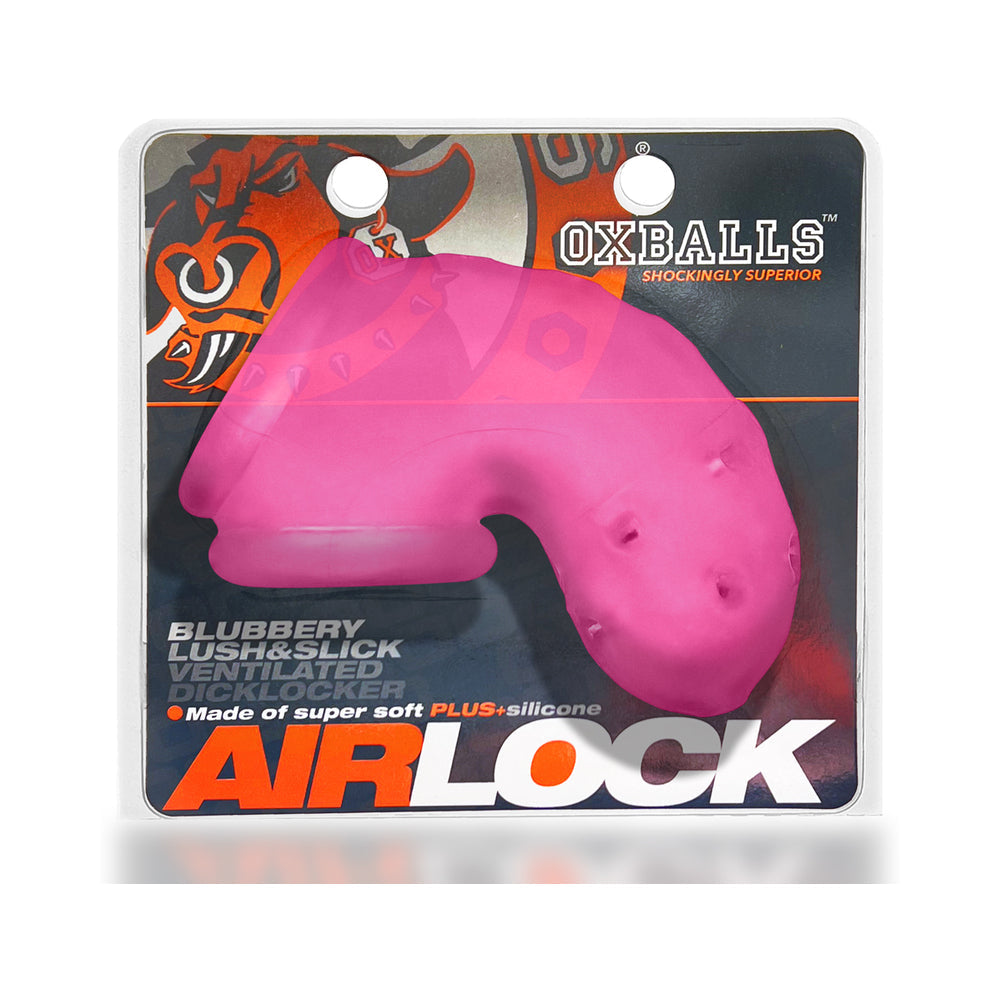OxBalls Airlock Air-Lite Vented Chastity Pink Ice - Fantasies Boutique