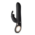 Blush Lush Victoria Rechargeable Silicone Rabbit Vibrator Black - Fantasies Boutique