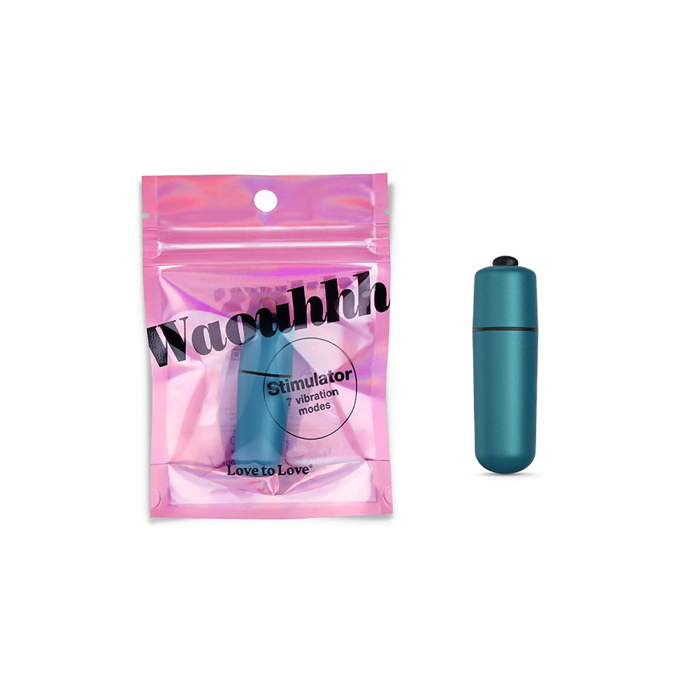 Love to Love Waouhhh Bullet Vibrator Teal Me - Fantasies Boutique